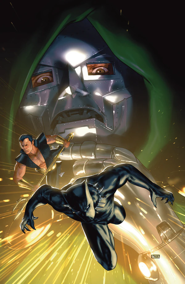 Black Panther/Namor: Doomed: Taurin Clarke Virgin Variant #1 - Cover 4